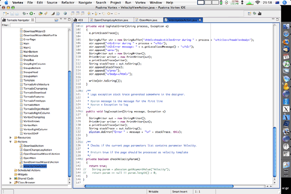 IDE screenshot